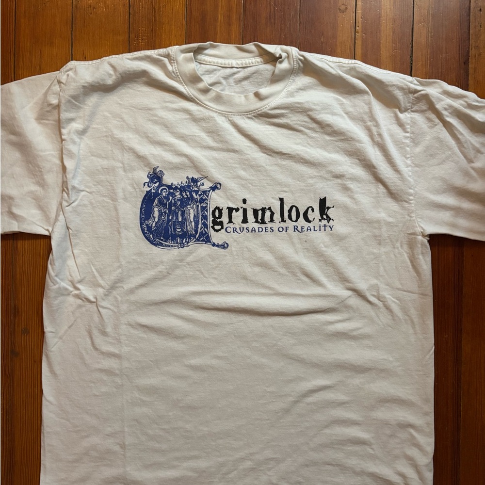Grimlock Crusades of Reality Boot Shirt